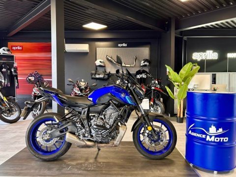 YAMAHA MT07 A2 d'occasion – Agence Moto La Rochelle (photo 1)