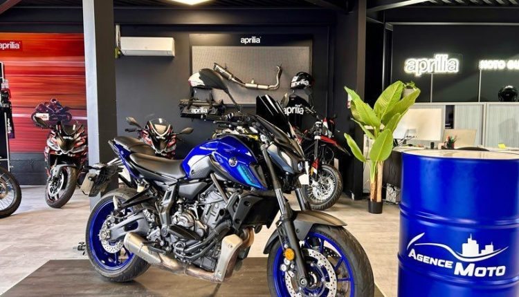 YAMAHA MT07 A2 d'occasion – Agence Moto La Rochelle (photo 2)