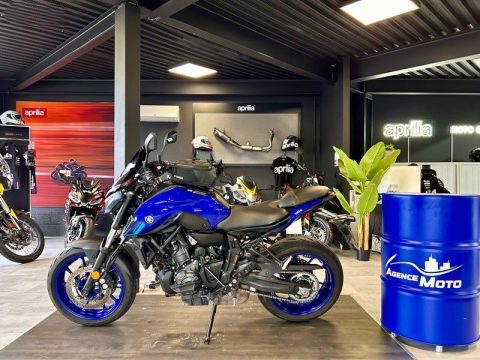 YAMAHA MT07 A2 d'occasion – Agence Moto La Rochelle (photo 4)
