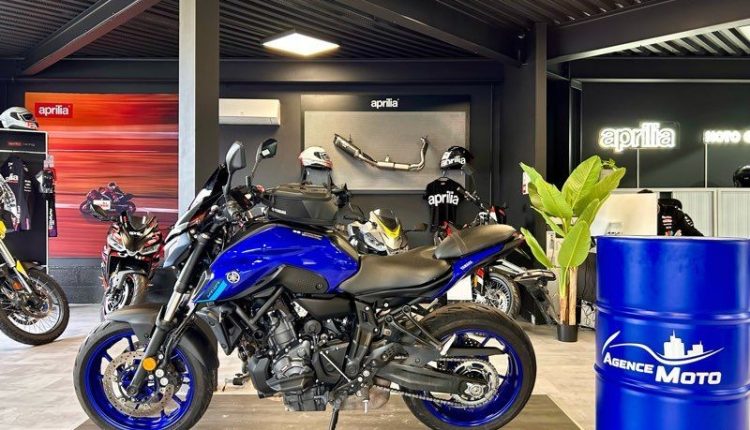 YAMAHA MT07 A2 d'occasion – Agence Moto La Rochelle (photo 4)